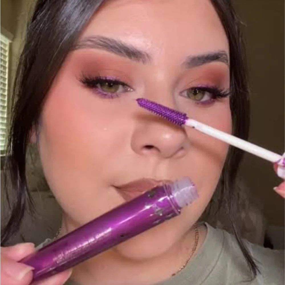 Half Magic Eyelectric Lengthening Tubing Mascara in Violet Acts Purple BNIB